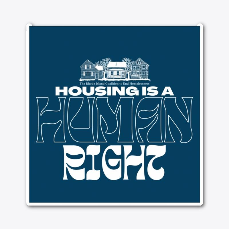 Housing is a Human Right Sticker